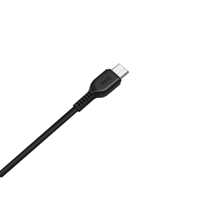 USB кабель шт.USB (A) - шт.Type-C "Hoco" X20, 3А, 1,0м, чёрный 2