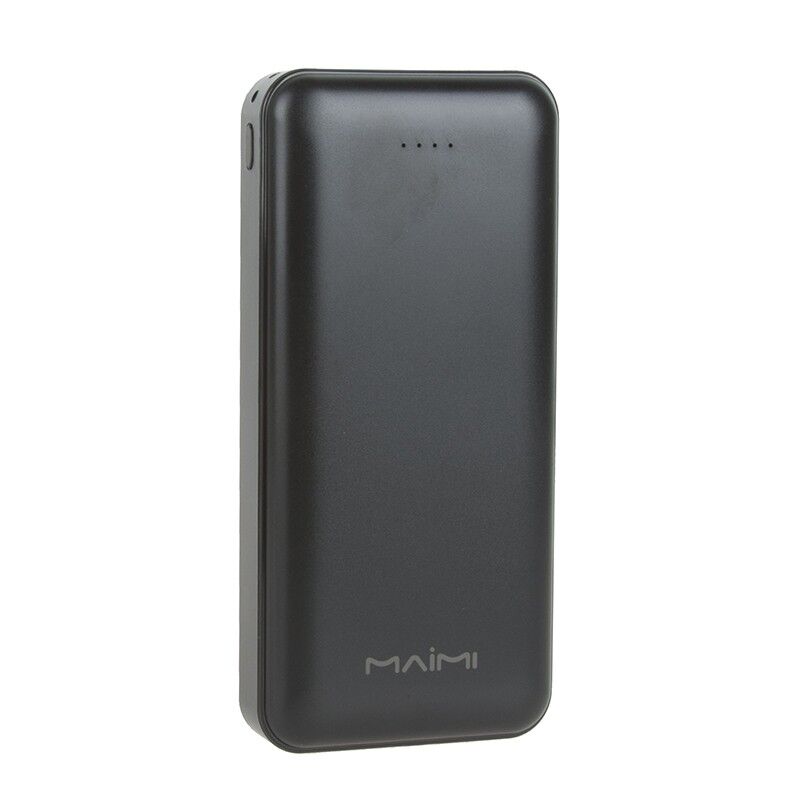 Портативный аккумулятор 20000mAh 2гн.USB 5V, 2.1А, черный "Maimi" Mi2 1