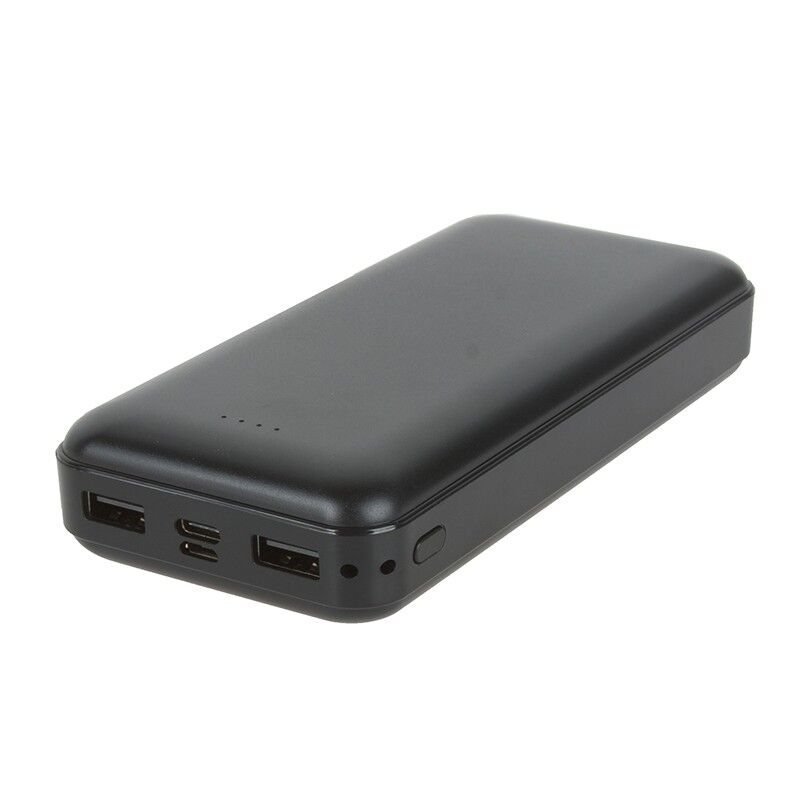 Портативный аккумулятор 20000mAh 2гн.USB 5V, 2.1А, черный "Maimi" Mi2 2