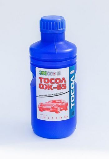 Охлаждающая жидкость Тосол ОЖ-65 1л