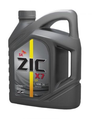 Моторное масло ZIC X7 LS 10W30 SN 4л синт 162649