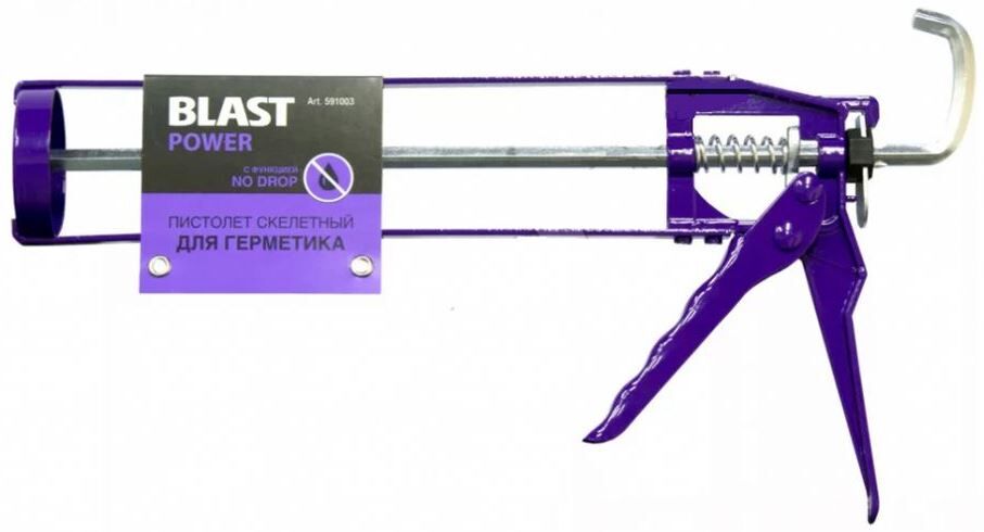 Пистолет для герметика скелетный Blast Power 310мл