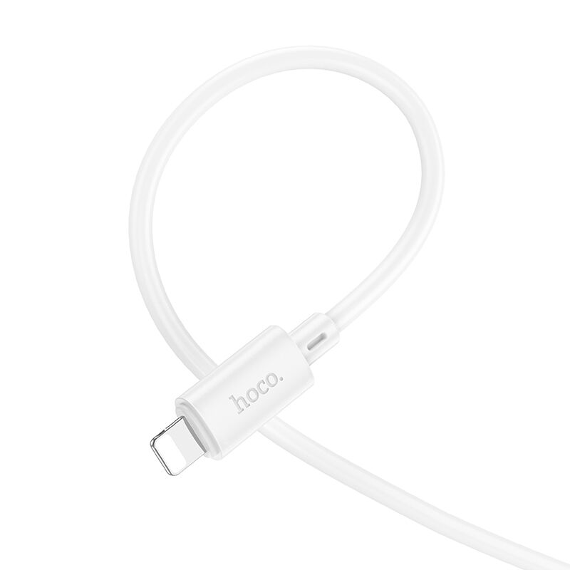 USB кабель шт.USB (A) - шт.Lightning 1,0м, 2,4А, белый X88 Hoco 3