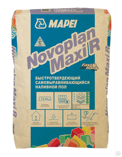 Самовыравнивающийся наливной пол MAPEI NOVOPLAN MAXI R (23 кг.)