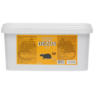 Dezus (Дезус) приманка от грызунов, крыс и мышей (зерно), 2 кг DEZUS