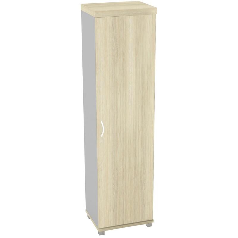Шкаф для одежды Easy Director (дуб шамони светлый/серый, 554х445х2105 мм) NoName