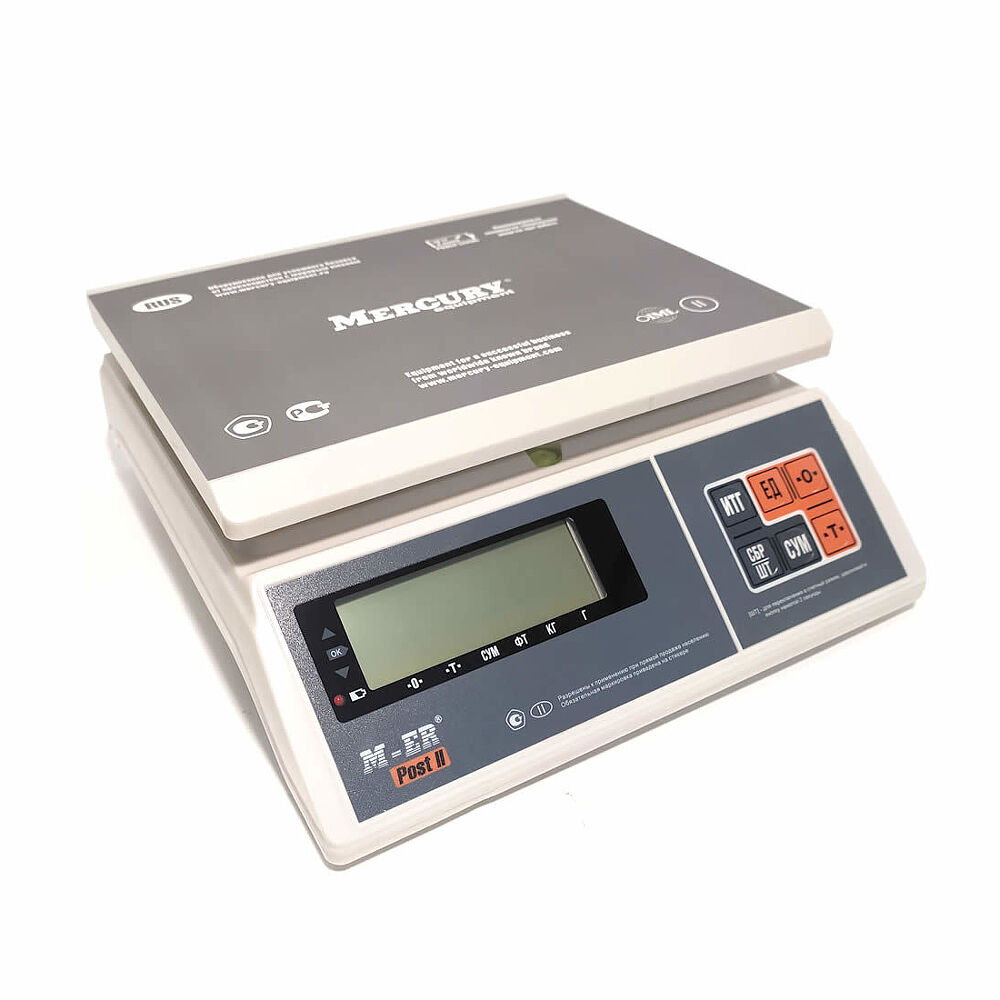 Весы M-ER 326 AFU-15.1 LCD c USB COM