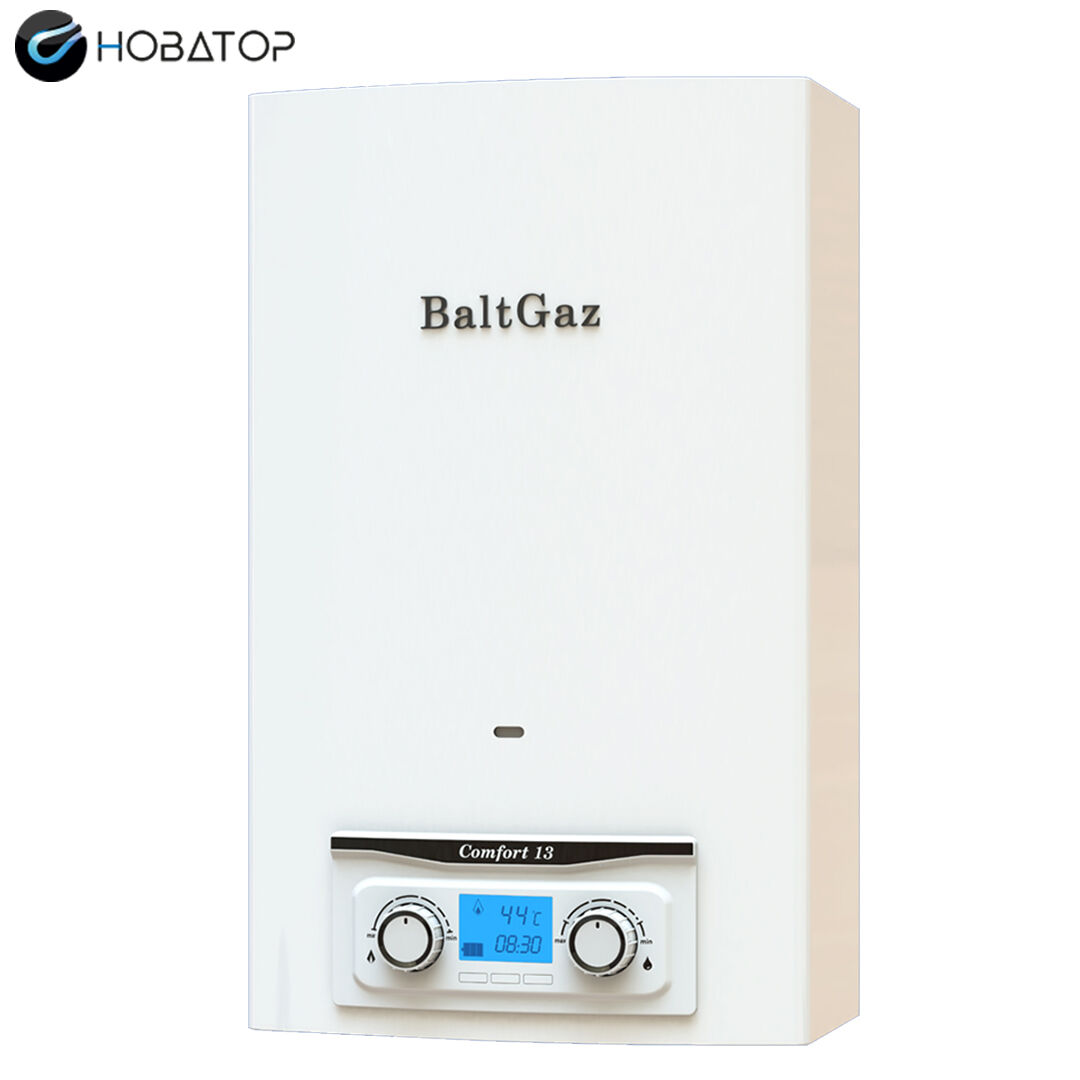 Газовая колонка BaltGaz Comfort 13 электроподжиг + сеть