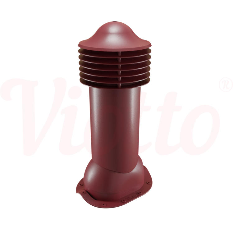 Труба вентиляционная для металлочерепицы (утеплённая) D-110/125мм, h-650мм, RAL3005