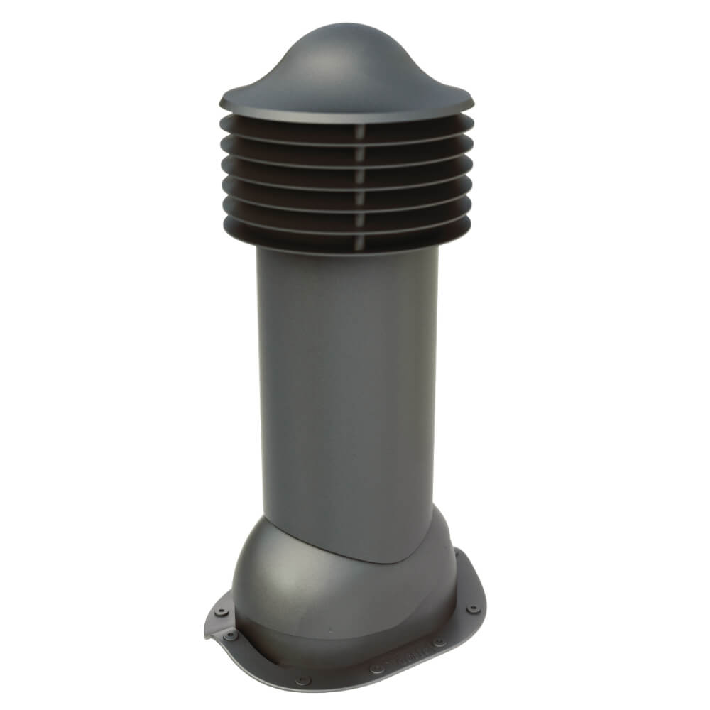 Труба вентиляционная для металлочерепицы (утеплённая) D-110мм, h-550мм, RAL3005