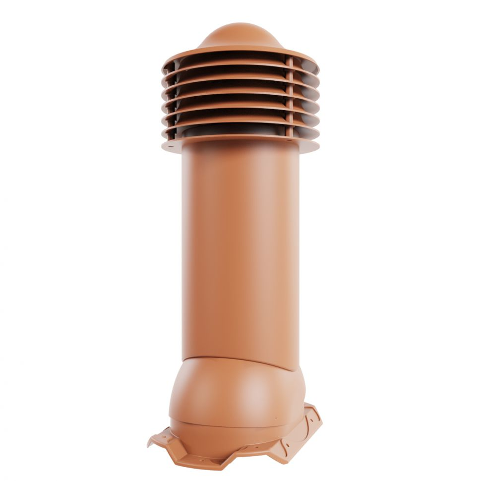 Труба вентиляционная для профнастила 21 (не утепленная) D-150мм, h-650мм