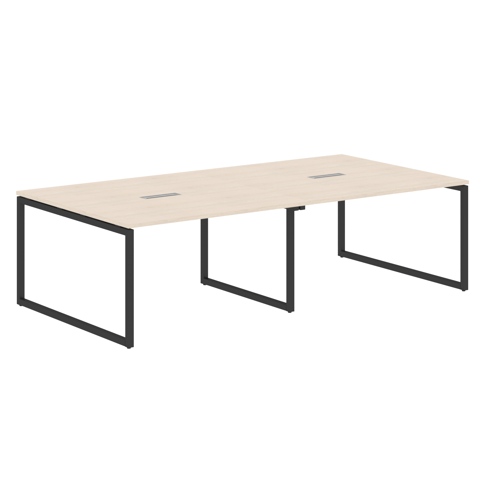 Конференц-стол "Xten-Q" Skyland Бук Тиара/Антрацит (арт. XQSCT 2714) 2720х1406х750 мм