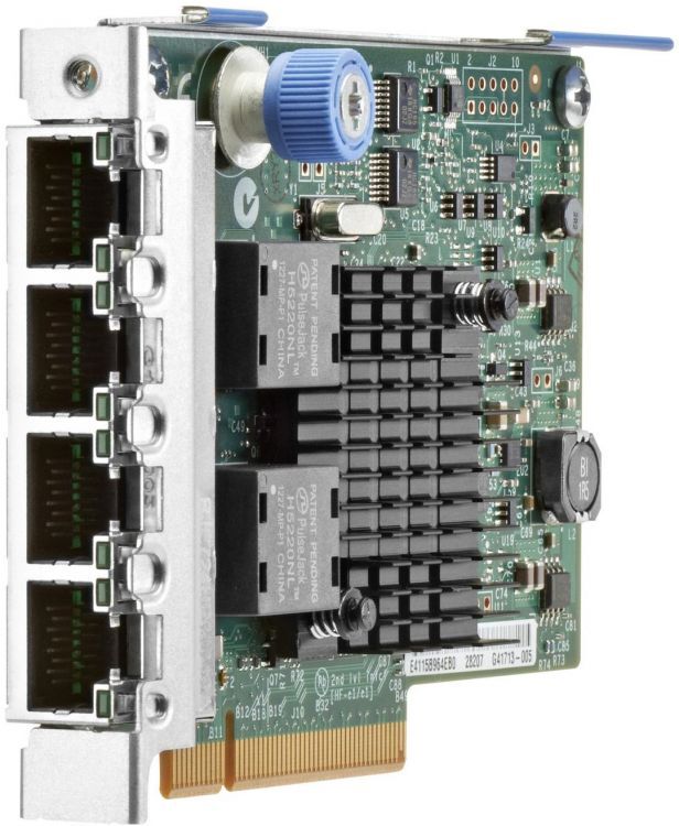 Сетевая карта HPE HPE 665240-B21 PCI-Express 2.0 среда передачи данных кабель 10/100/1000Mbps