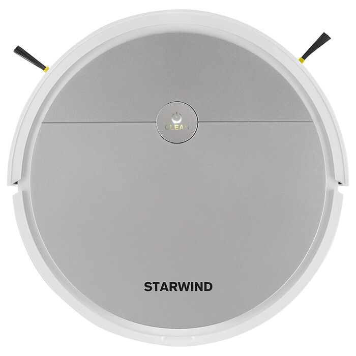 Робот-пылесос Starwind SRV4570, серебристый/белый