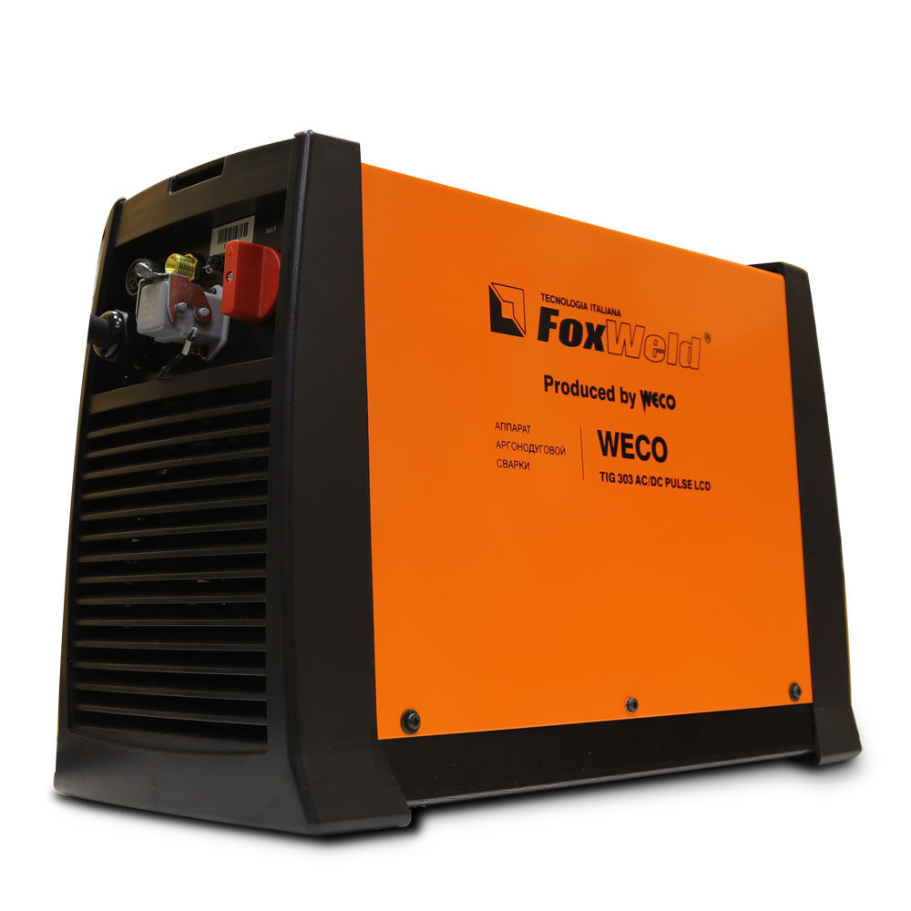 FoxWeld Аппарат аргонодуговой сварки WECO TIG 303 AC/DC PULSE LCD 6