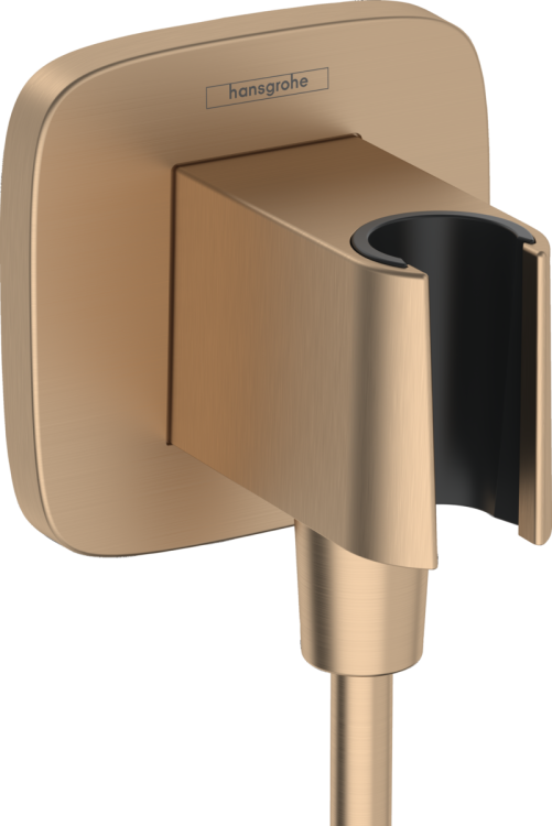 Шланговое подсоединение Hansgrohe, FixFit Q, со встроенным обратным клапаном с подключением для душевого шланга 26887140