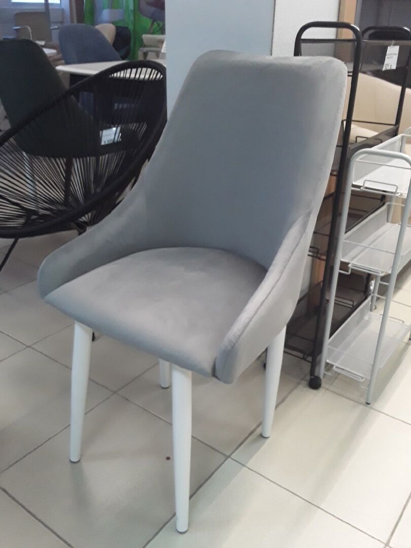 Кресло ХЭНК (ткань Велюр 5 серый)
