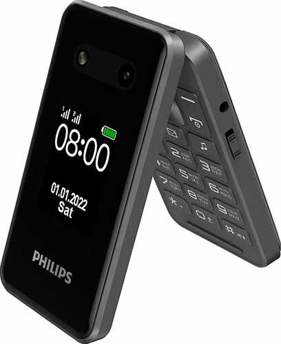Мобильный телефон Philips Xenium E2602, темно-серый Xenium E2602 темно-серый