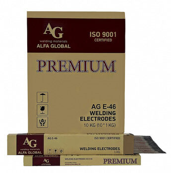Электроды сварочные AG E 46 ф 2,5 мм 1 кг