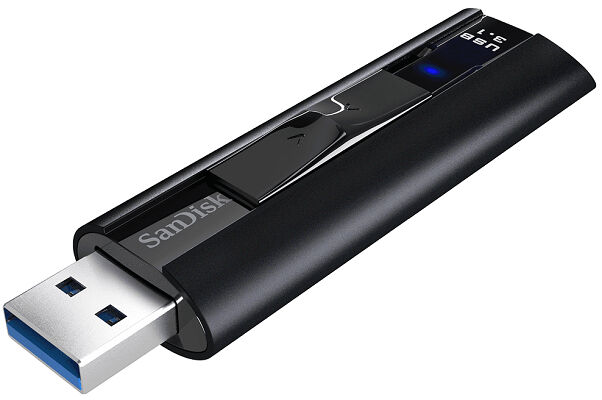 USB Flash Sandisk Sandisk Extreme Pro SDCZ880-256G-G46 nand/емкость 256 Гб запись/чтение 380МБ/с/420МБ/с