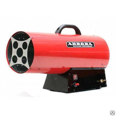 Тепловая пушка прямого нагрева Aurora GAS HEAT-30 без регулятора подачи газа