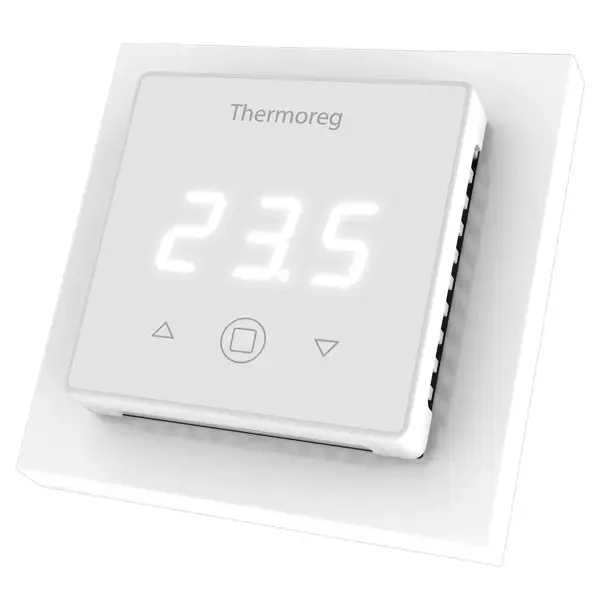 Терморегулятор для теплого пола Thermoreg TI-300 электронный цвет белый