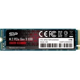 Диск SSD Silicon Power 1Tb A80 SP001TBP34A80M28, M.2 2280, PCI-E x4, NVMe