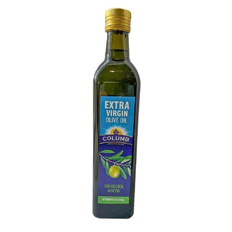 Масло оливковое Columb нерафинированное Extra Virgin olive oil 500 мл COLUMB