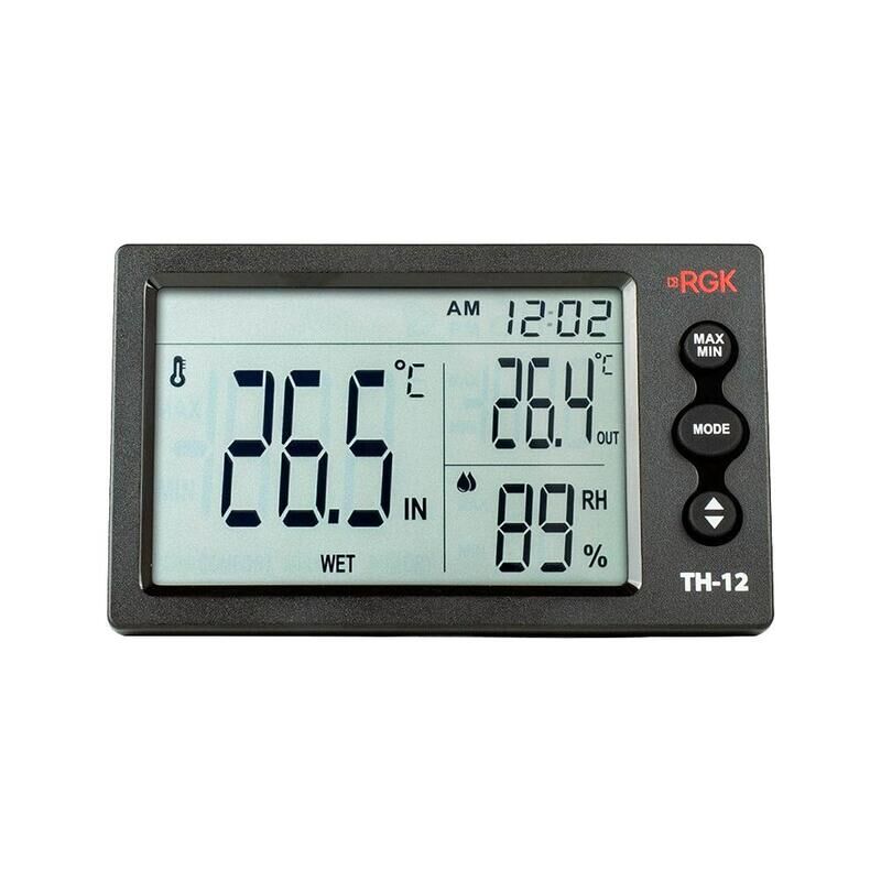 Термогигрометр RGK TH-12 цифровой с поверкой NoName