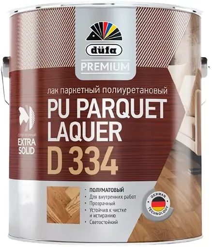 Лак паркетный полиуретановый Dufa Premium PU Parquet Laquer D334 750 мл