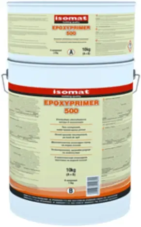 Двухкомпонентная эпоксидная грунтовка на водной основе Isomat Epoxyprimer 500 20 кг