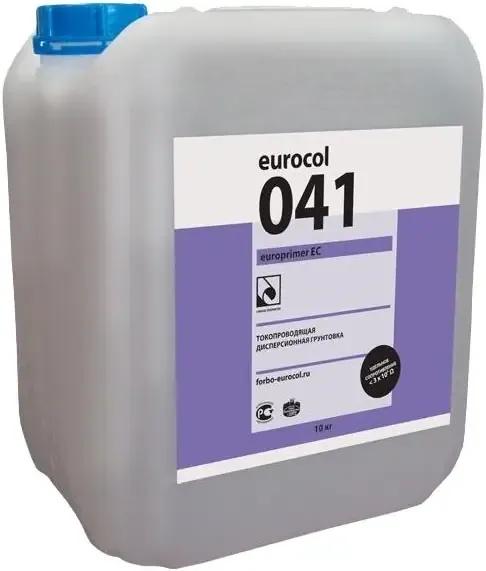 Грунтовка токопроводящая дисперсионная Forbo Eurocol 041 Europrimer EС 10 кг