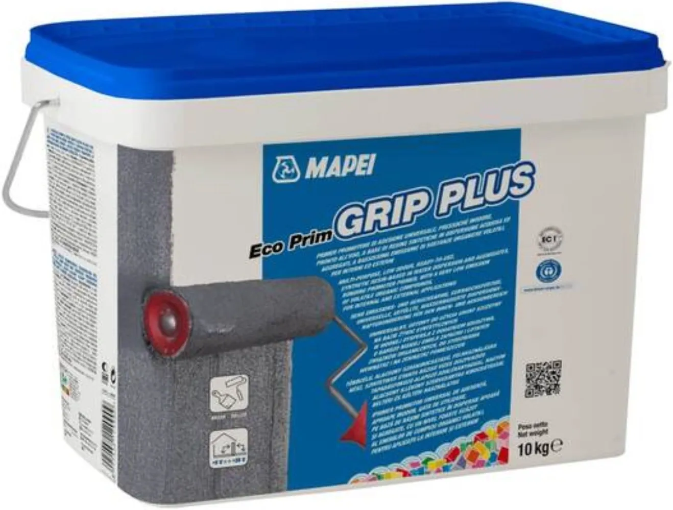 Универсальная грунтовка для внутренних и наружных работ Mapei Eco Prim Grip Plus 10 кг