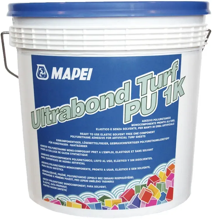 Полиуретановый клей для склеивания швов между рулонами Mapei Ultrabond Turf PU 1К LC 7 кг