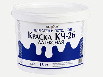 Краска Бытхим ВД-КЧ-26 15,0 кг, морозостойкая