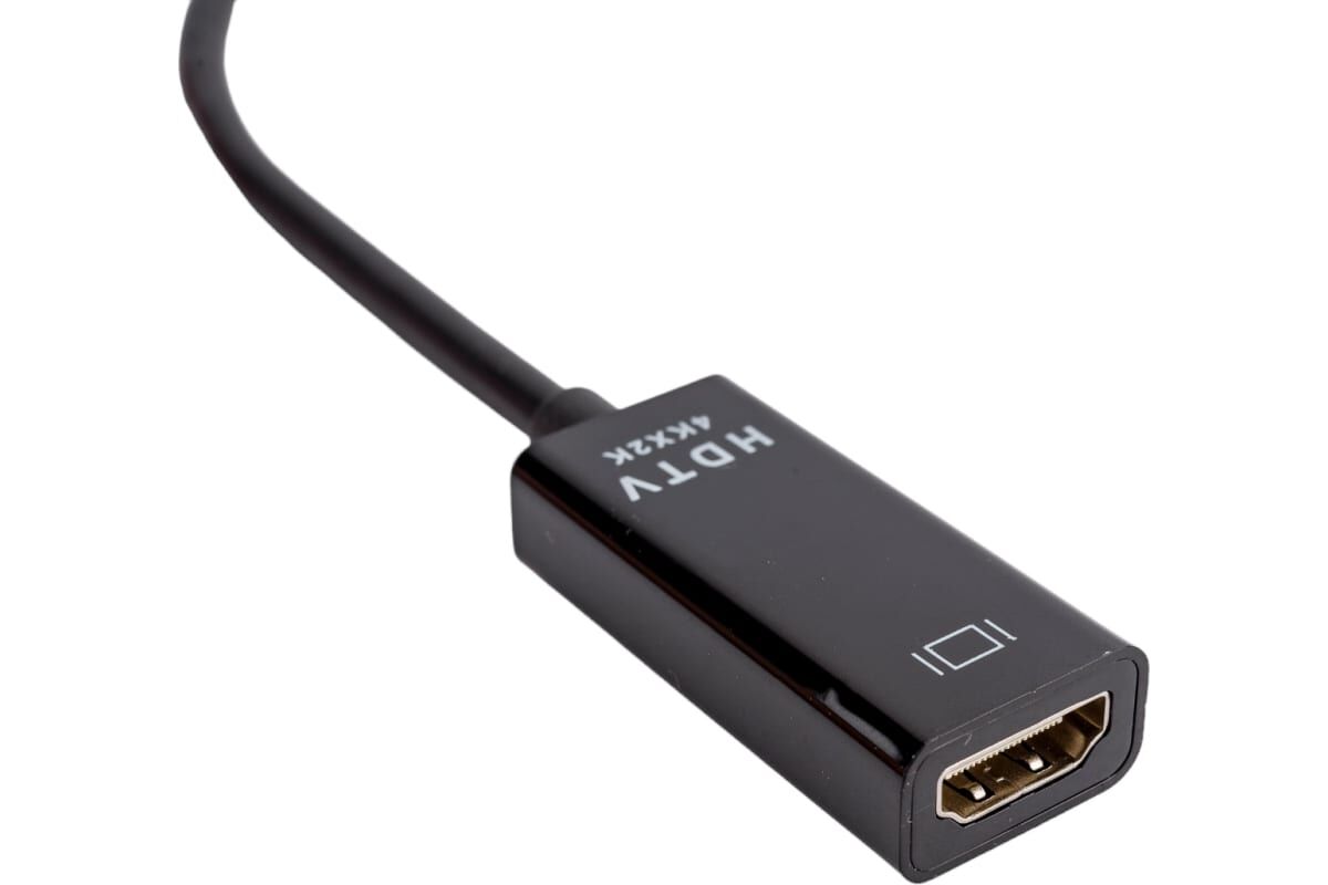Переходник шт. mini DisplayPort - гн. HDMI шнур 15см, 4K "Cablexpert" 1