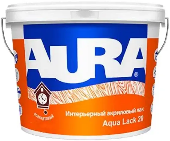 Лак интерьерный акриловый Aura Аура Aqua Lack 20 9 л