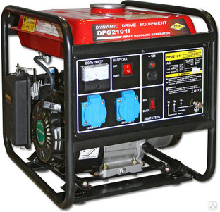 Генератор бензиновый инверторного типа DDE DPG2101i (1ф ном/макс. 2,4/2,6 кВт, топливный бак 9 л, ручной стартер, 28 кг) #1