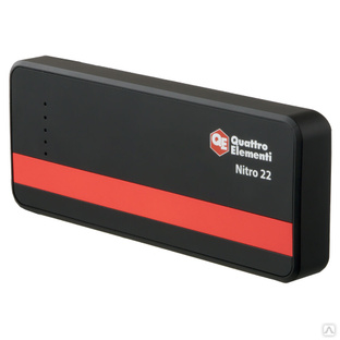 Пусковое устройство QUATTRO ELEMENTI Nitro 22 (12 В, 22000 мАч, 700 А, USB, LCD - фонарь) #1