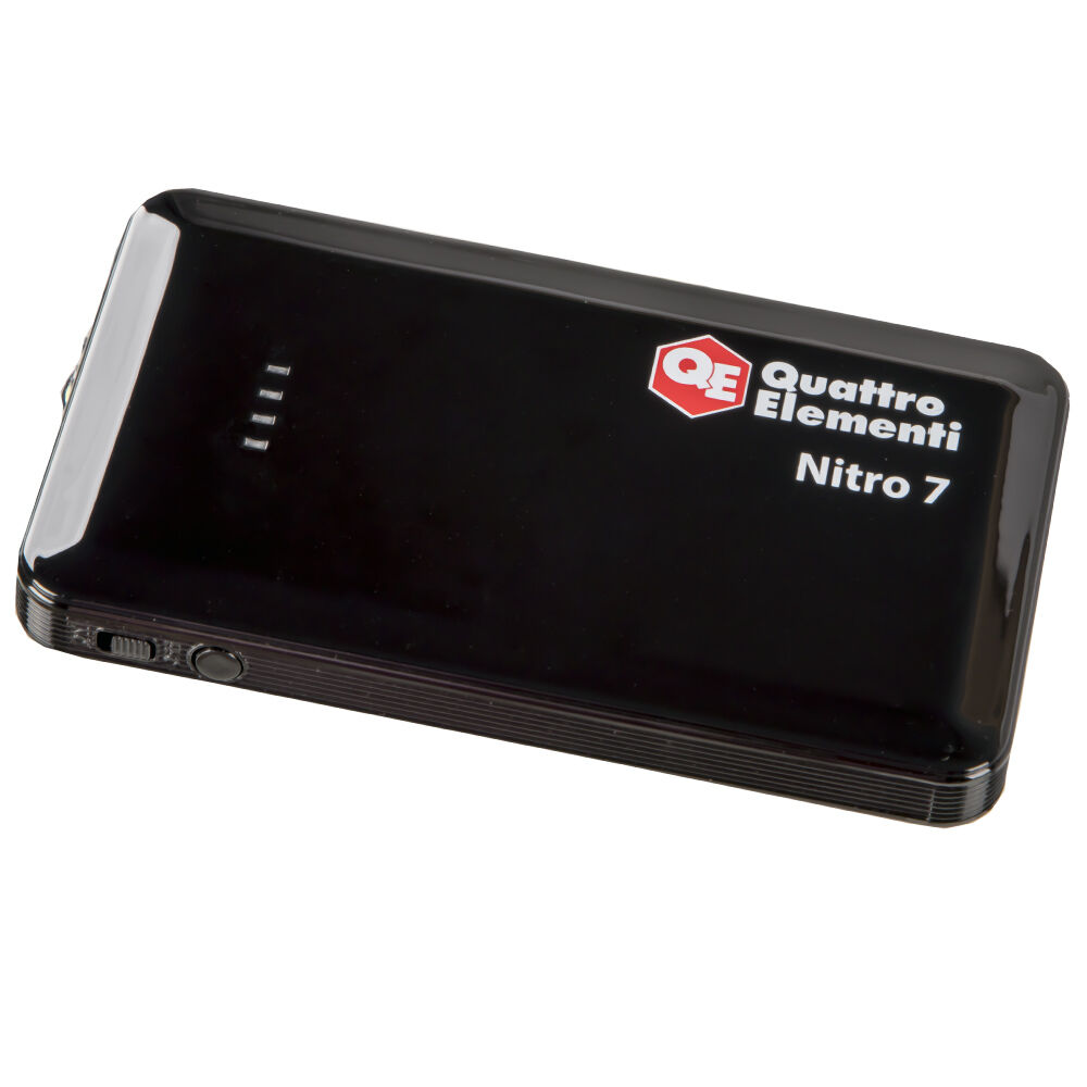 Пусковое устройство QUATTRO ELEMENTI Nitro 7 (12 В, 7500 мАч, 400А, USB, LCD - фонарь) 4