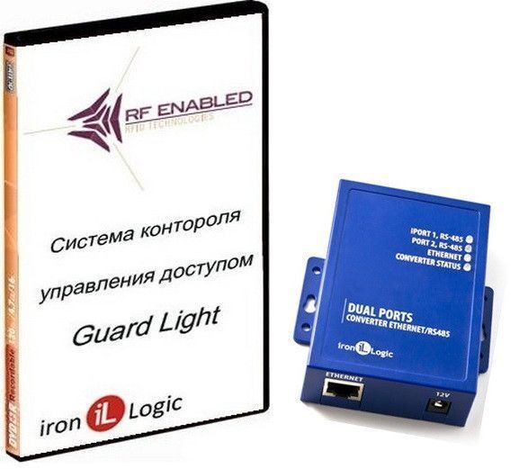 Медиаконвертер IronLogic Конвертер Z-397 (мод. Web) + ПО Guard Light 10/250