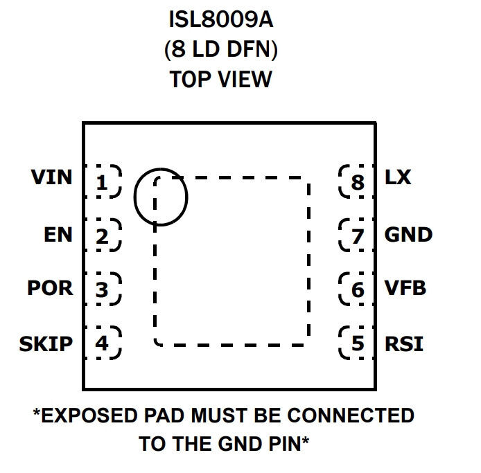 Микросхема ISL8009A Intersil