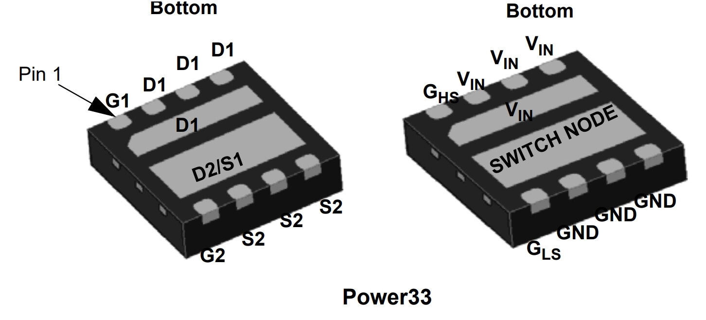 Микросхема FDMC8200S N-Channel MOSFET 30V 18A MLP FAIRCHILD