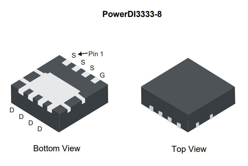 Микросхема DMG7430LFG N-Channel MOSFET 30V 10.5A POWERDI3333 DIODES