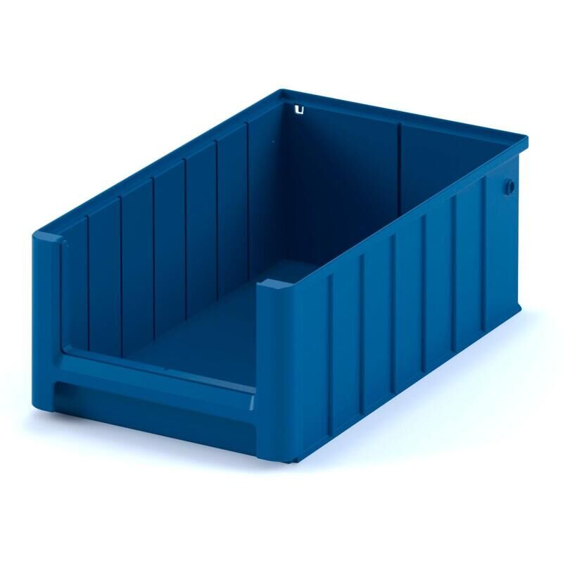 Ящик (лоток) универсальный полипропиленовый I Plast SK 6214 600x234x140 мм синий ударопрочный морозостойкий с перегородк