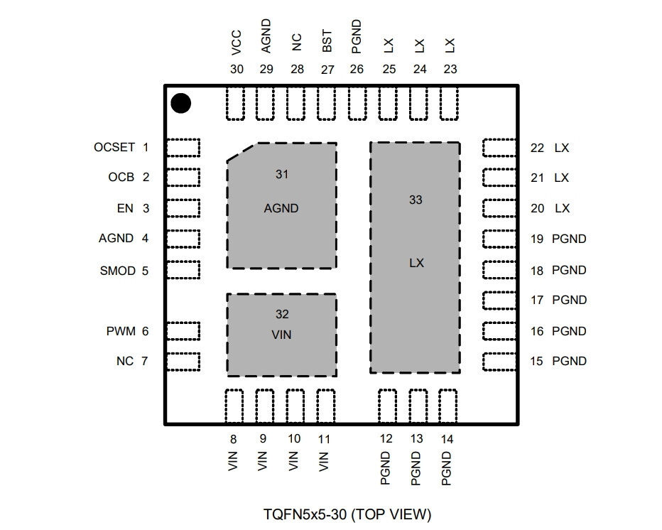 Микросхема APW8707QBI-TRG ANPEC