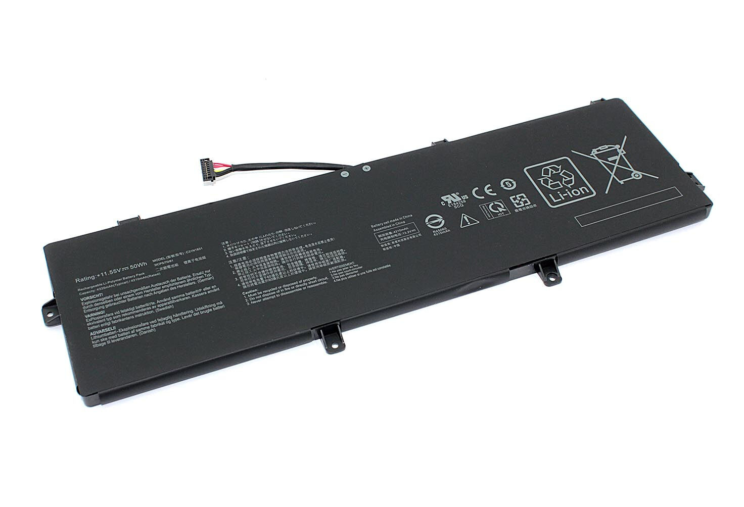 Аккумулятор для Asus Zenbook 14 UX433FQ (11.55V 4210mAh) ORG p/n: C31N1831