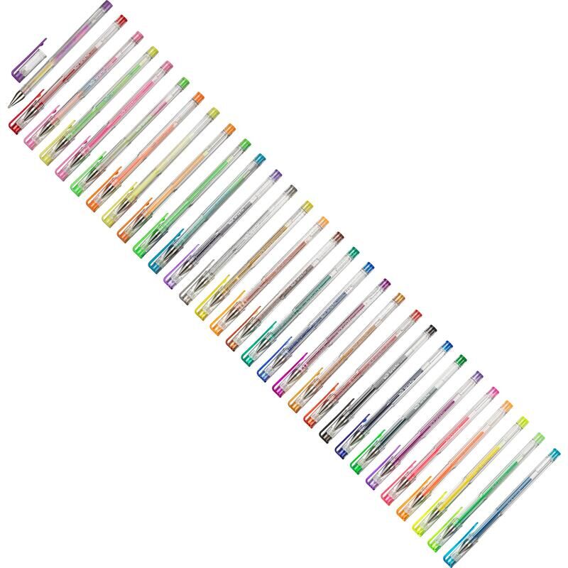 Набор гелевых ручек GA1030-30 30 цветов (толщина линии 0.7 мм) Beifa