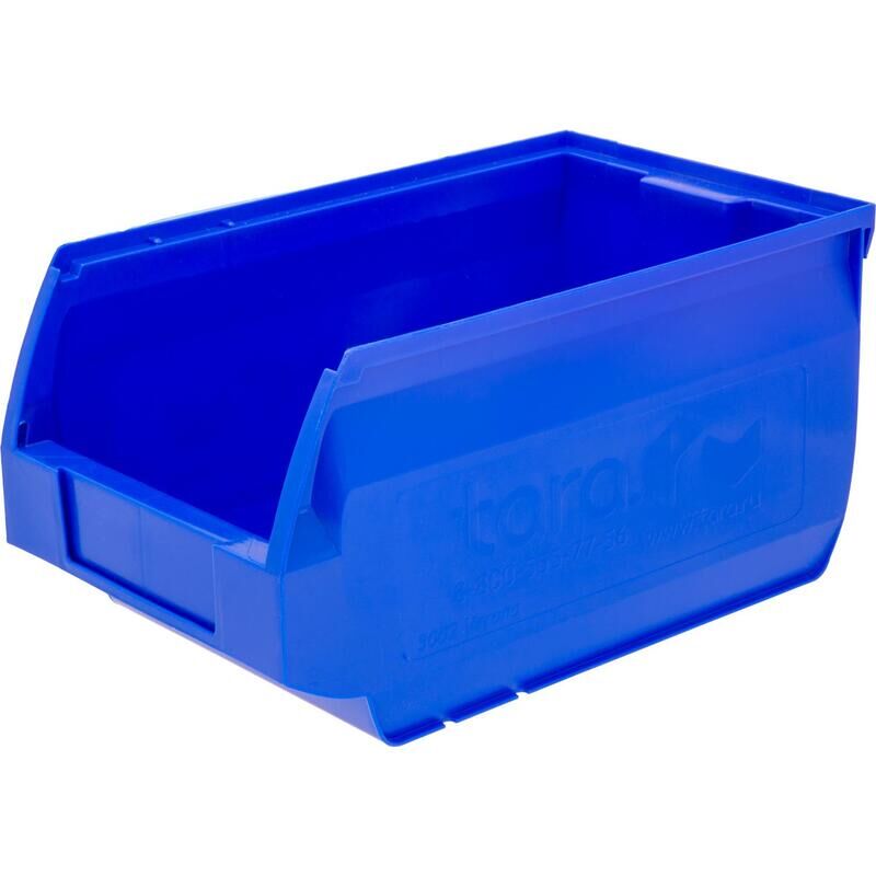 Ящик (лоток) универсальный полипропиленовый Verona 250х150х130 мм синий морозостойкий NoName