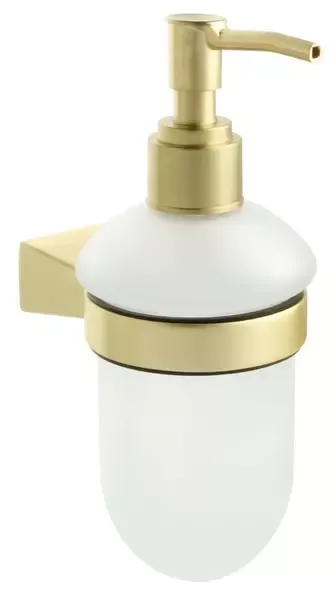 Дозатор для мыла «Fixsen» Trend Gold FX-99012 на стену золото-сатин